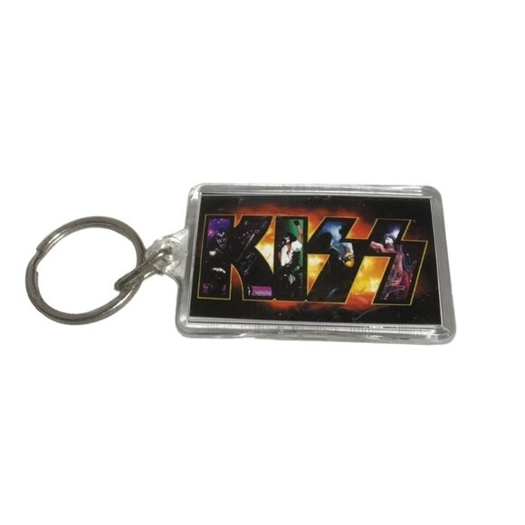 Kiss Farewell Tour 1973-2000 Keychain - Picture 1 of 4